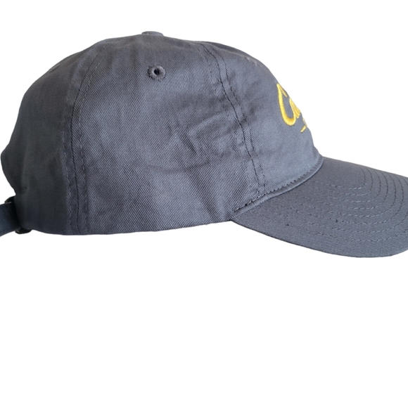 Cabelas Club Sporting Outfitters Hat Strapback Charcoal Gray Dad Cap - Picture 5 of 7